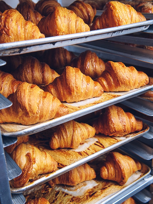 butter croissants